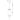 ET2 Syndicate multi-light hourglass pendant 2-Light line drawing with dimensions