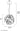 ET2 Chaos 23.5" LED Pendant Polished Chrome
