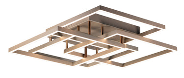 ET2 Traverse LED Flush/Wall Mount Champagne