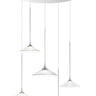 ET2 Cono LED 5-Light Pendant Polished Chrome