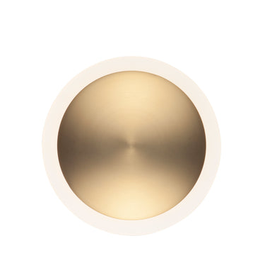 ET2 Saucer LED Flush Mount/Wall Sconce Black/Gold