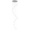 ET2 Dewdrop 15-Light LED Pendant Polished Chrome