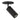 ET2 Pullman Retractable Spot Light Black