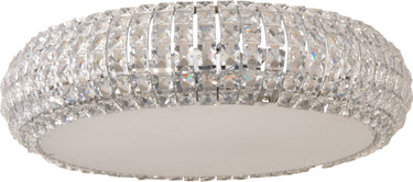 ET2 Bijou 6-Light Flush Mount Polished Chrome