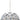 ET2 Fiori 20-Light Pendant Polished Chrome