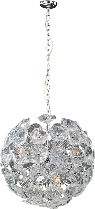 ET2 Fiori 20-Light Pendant Polished Chrome