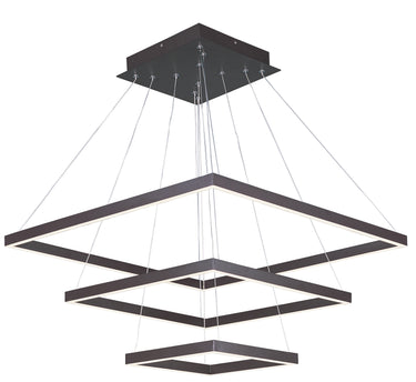 ET2 Quad 3-Tier LED Pendant Bronze