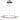 ET2 Saturn II 24" LED Pendant Matte Silver