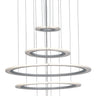 ET2 Saturn II 6-Light LED Pendant Matte Silver