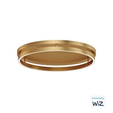ET2 Groove LED Flush Mount WiZ Gold