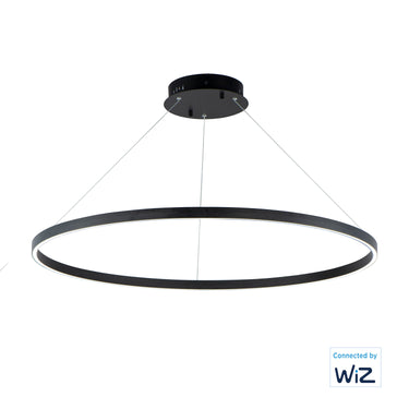 ET2 Groove 40" LED Pendant WiZ Black