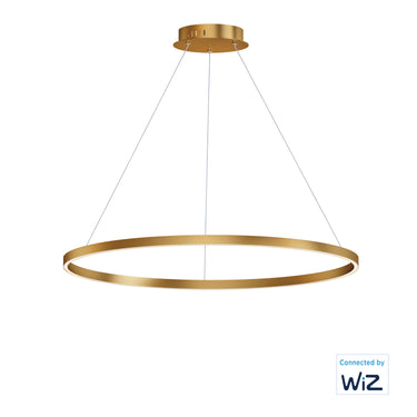 ET2 Groove 40" LED Pendant WiZ Gold