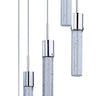 ET2 Fizz IV 5-Light LED Pendant Polished Chrome
