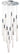ET2 Big Fizz multi-light bubble pendant, 13-Light Polished Chrome, front view
