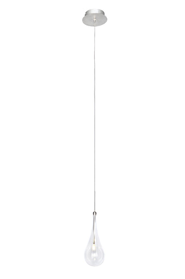 ET2 Larmes LED Pendant Polished Chrome
