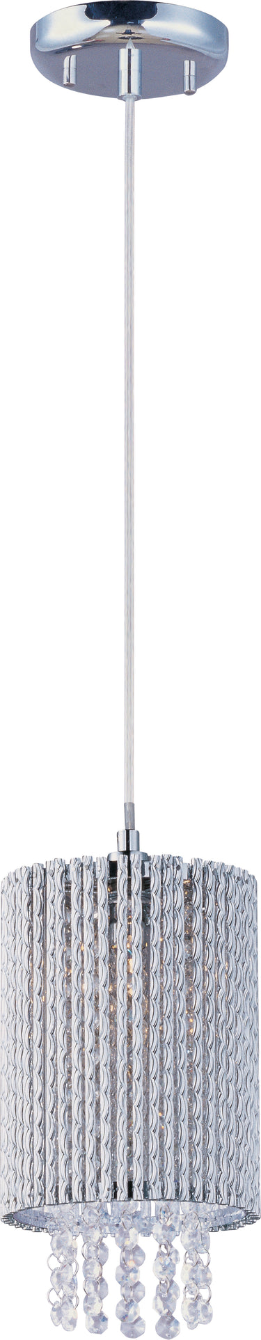 ET2 Spiral Pendant Polished Chrome