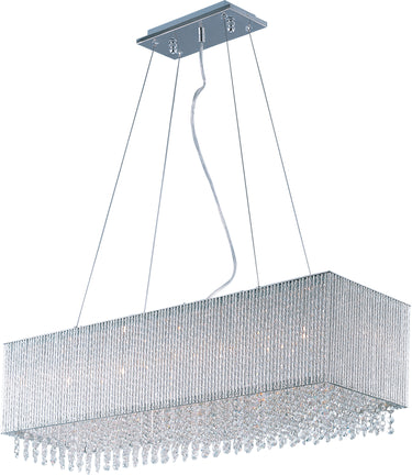 ET2 Spiral 9-Light Pendant Polished Chrome