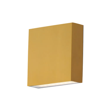ET2 Brik 4.75" LED Outdoor Wall Sconce Natural Aged Brass