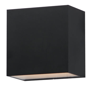 ET2 Blok 6.25" LED Outdoor Sconce Black