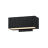 ET2 Blok 9" Outdoor Wall Sconce Black
