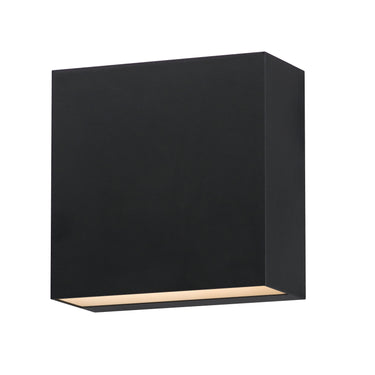 ET2 Cubed 5.5" 2-Light LED Outdoor Sconce Black