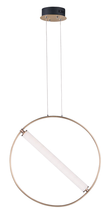 ET2 Flare LED Pendant Black/Soft Gold