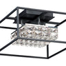 ET2 Zephyr LED Flush Mount Black
