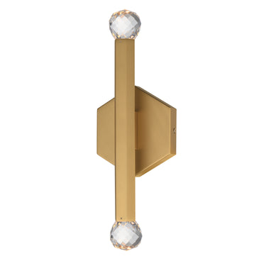 ET2 Allumettes 2-Light LED Wall Sconce Gold