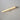 ET2 Soprano glass tube bar bath vanity light, 30 in, lit, angled view