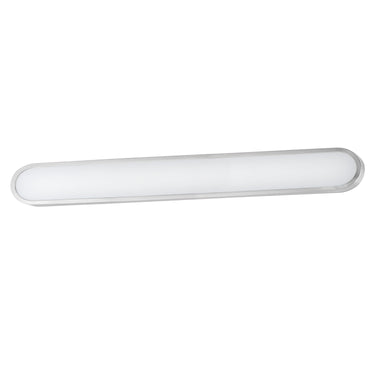 ET2 Latitude 48" LED Bath Sconce Satin Nickel