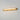 ET2 Loop wall sconce, 24 in Gold, lit angled view with warm glow