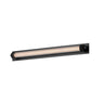 ET2 Doric 24" LED Bath Sconce Black
