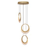 ET2 Lyra 3-Light LED Pendant Gold