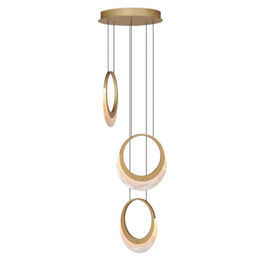ET2 Lyra 3-Light LED Pendant Gold