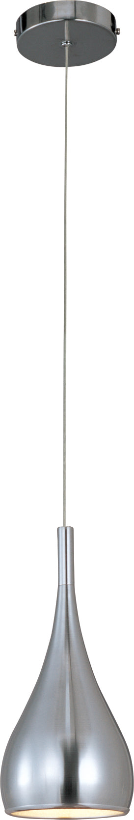 ET2 Teardrop Pendant Satin Nickel