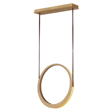 ET2 Tether LED Pendant Natural Aged Brass