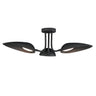 ET2 Marsh 3-Light LED Semi-Flush Mount Black