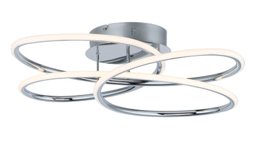 ET2 Coaster LED Flush Mount Polished Chrome