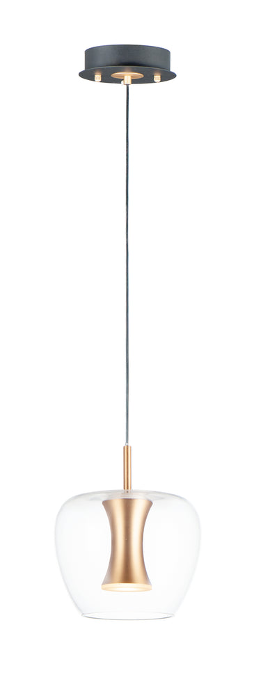 ET2 Newton LED Pendant Black/Gold