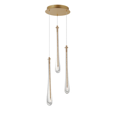 ET2 Stillo 3-Light LED Pendant Gold