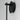 ET2 Pierce faceted crystal wall sconce, Black, alternate view