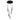 ET2 Pierce 5-Light LED Pendant Black