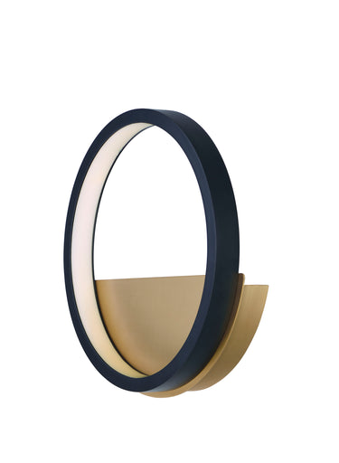 ET2 Hoopla LED Wall Sconce Black/Gold