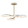 ET2 Hoopla 4-Light LED Pendant White/Gold