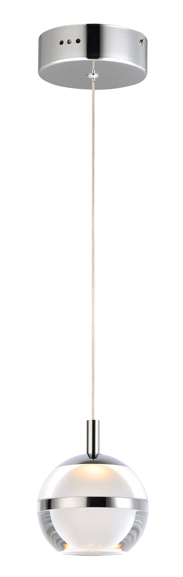 ET2 Swank LED Pendant Polished Chrome