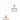 ET2 Swank 3-Light LED Pendant Natural Aged Brass