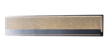 ET2 Sparkler 28" LED Bath Vanity Light Polished Chrome