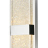 ET2 Sparkler 2-Light LED Wall Sconce Polished Chrome