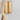 ET2 Unity wall sconce, Brushed Champagne, close-up of the rectangular wall bracket and LED loop