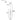 ET2 Unity Vertical LED Pendant Black Chrome